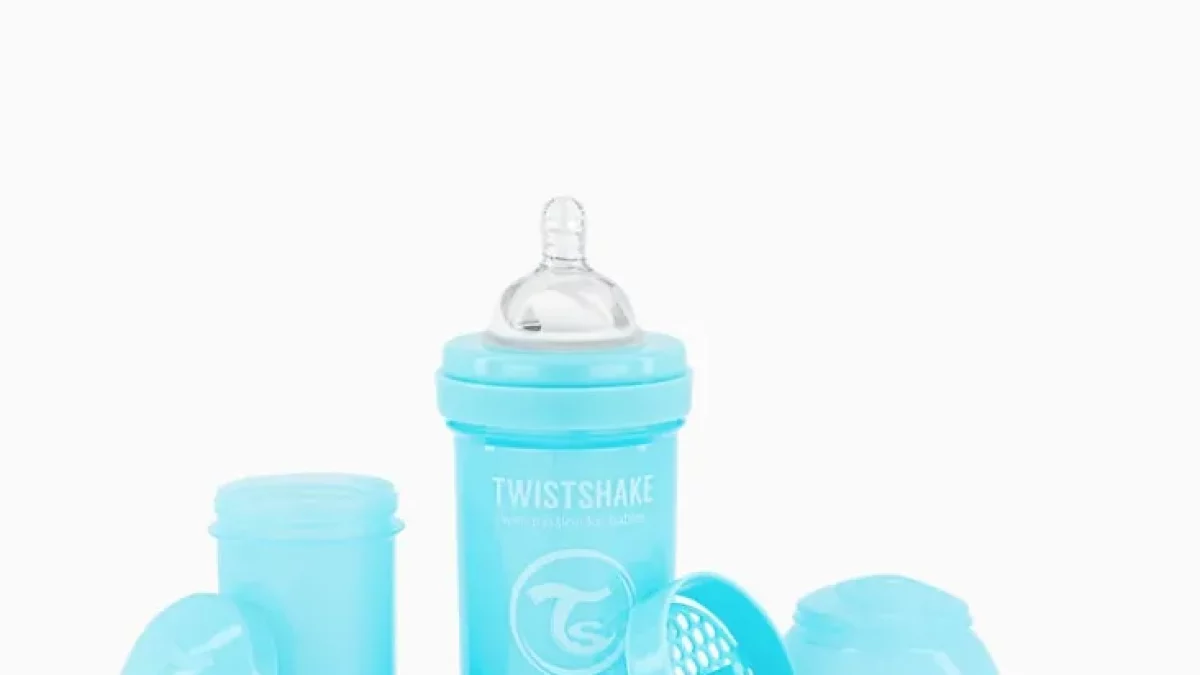 Twistshake biberon anticolico pastel azul 260 ml
