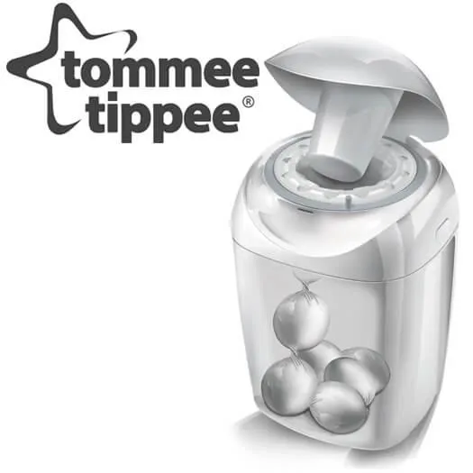 Tommee Tippee - Papelera de pañales Sangenic, incluye 6 casetes de  repuesto, color blanco y gris : : Bebé