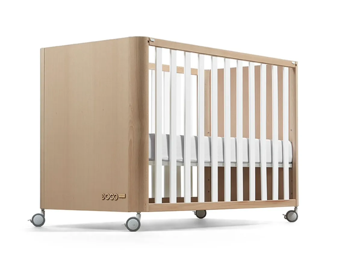Cuna colecho 60x120cm DOCO Sleeping Style Cotinfant blanco-natural
